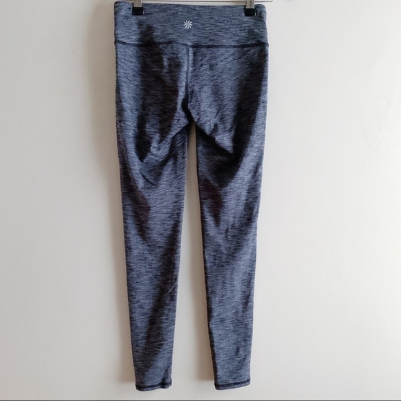 Athleta Elation Cropped Yoga Leggings in‎ Heather Grey, Workout Tights, Size XS - Picture 7 of 11